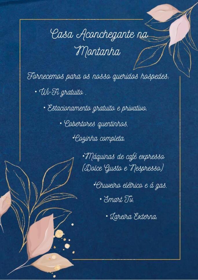 Chale Aconchegante Na Montanha *
